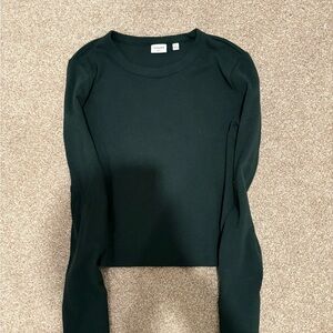 ❗️SOLD❗️Aritzia Sunday best little ribbed long sleeve crew neck t shirt